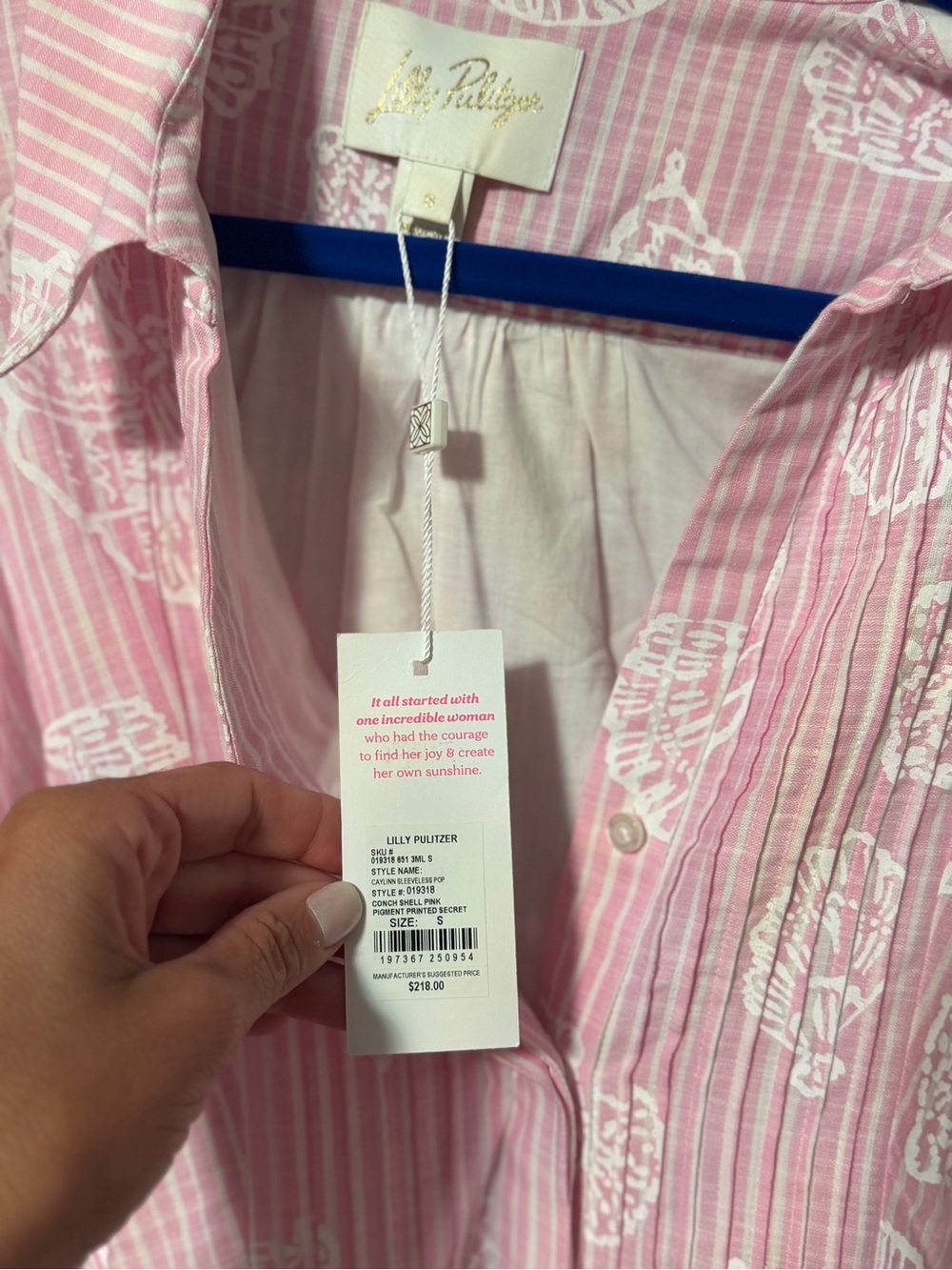 Lilly Pulitzer Women’s Pink Sleeveless Tiered Dress - Picture 3 of 5